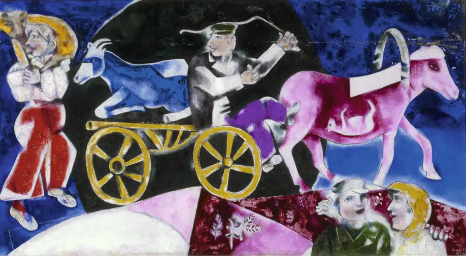 El realismo mágico de Marc Chagall en la Fundación Mapfre de Madrid